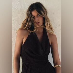 Zara Textured Asymmetric Top